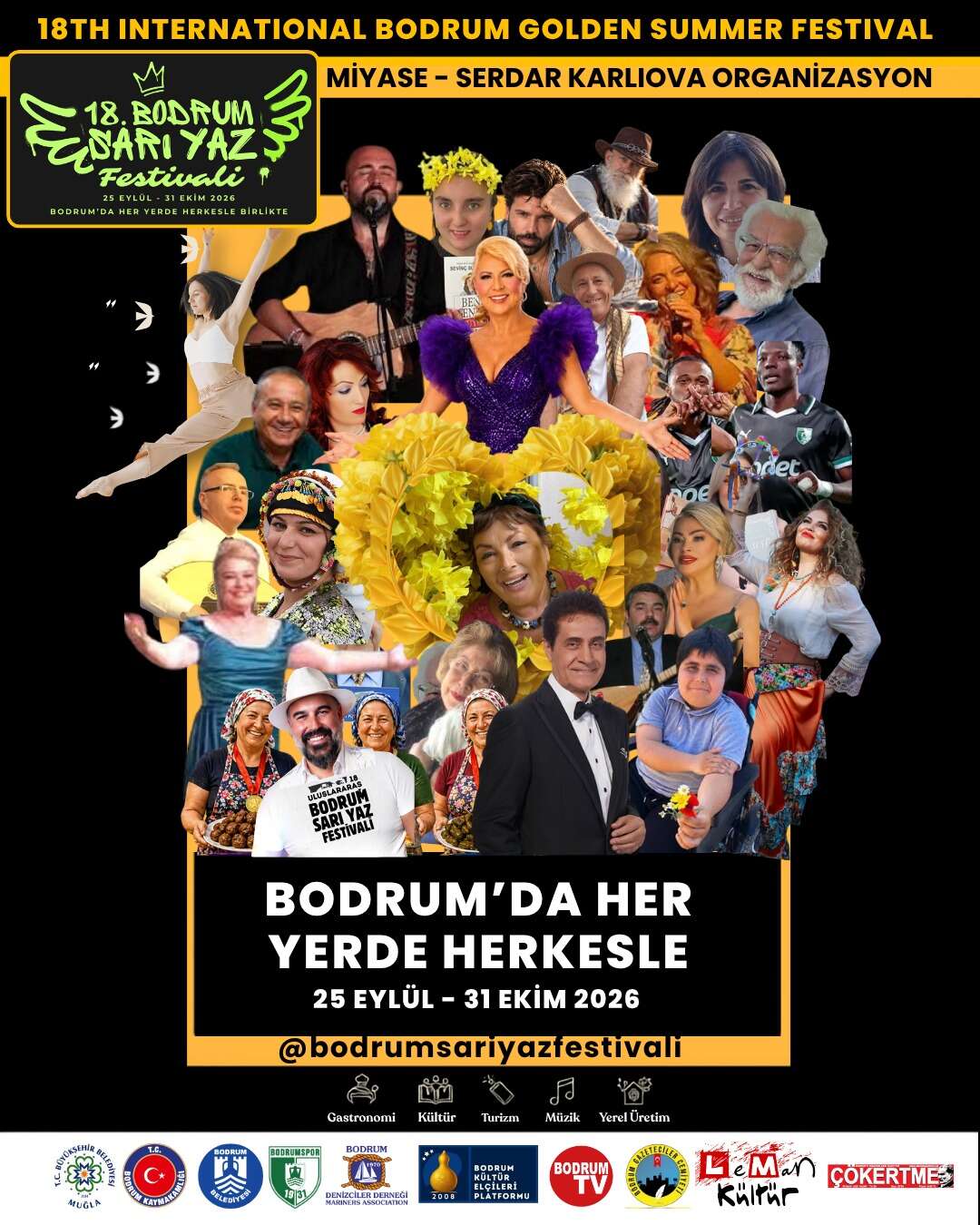 18. Uluslararası Bodrum Sarı Yaz Festivali Başlıyor: Türkiye’nin En Uzun Aile Festivali Bodrum’u Satarak Kuşatacak 2